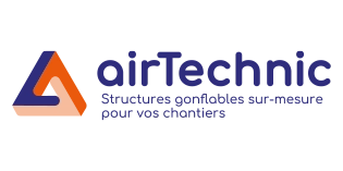 Logo officiel de Airtechnic en version bleu
